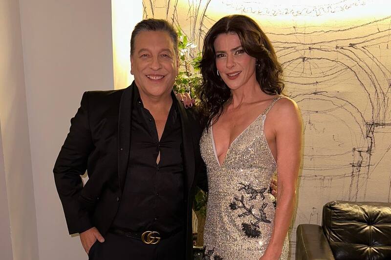 Tonka Tomicic se vistió con Sarika Rodrik