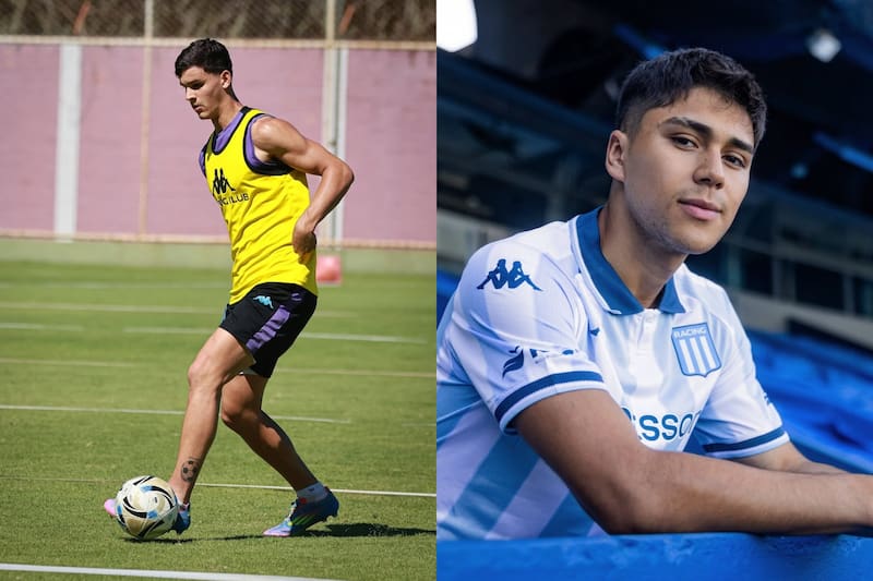 Ambos atacantes se encuentran relegados por su DT en el inicio de la liga Argentina. Fotos: @valencarboni_ y @dpizarro9 en Instagram.