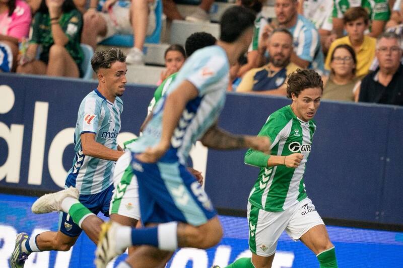 Real Betis cayó 3-1 contra Málaga. Foto: X Real Betis.