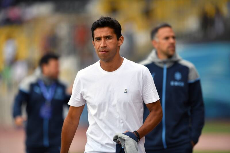 , entrenador de la Universidad Católica. Foto: Agencia Aton.