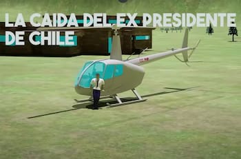 Crean video que simula la caída del helicóptero en el que murió Sebastián Piñera