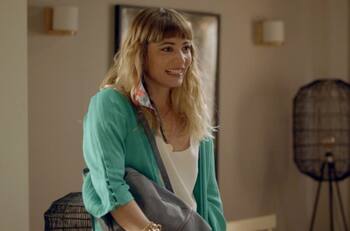 Josefina Fiebelkorn abordó el miedo que vivió al grabar "Edificio Corona" con dos meses de embarazo