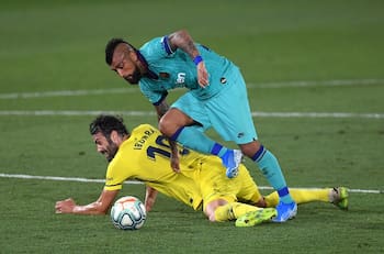 Con Vidal los 90' Barcelona venció por 4 a 1 al Villarreal