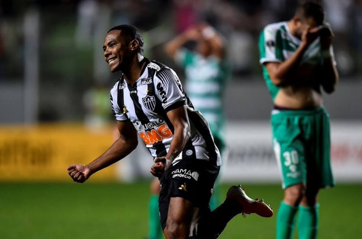 Los goles con que Atlético Mineiro venció a La Equidad en la Copa Sudamericana
