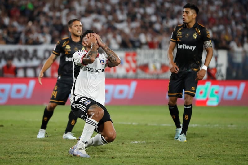 Darío Lezcano en derrota ante Coquimbo. Foto: Aton