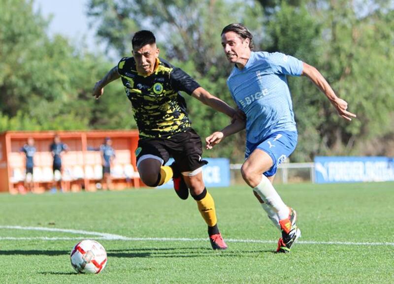 fue titular en lugar de Fernando Zampedri. Foto: Cruzados.