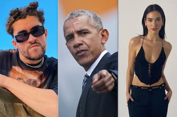 Bad Bunny y Dua Lipa destacan en las canciones favoritas de Barack Obama este 2020