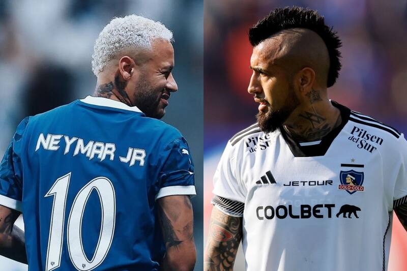 y Arturo Vidal son comparados por las polémicas extrafutbolísticas.