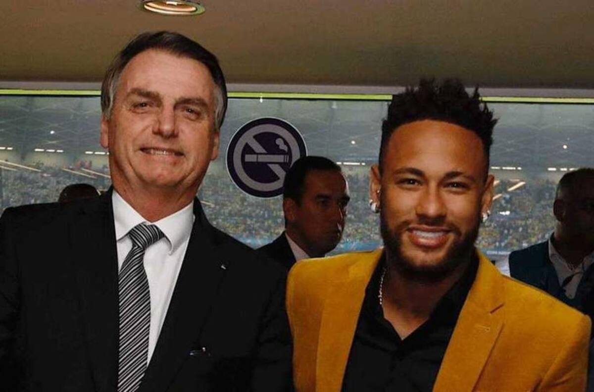 Neymar recibe apoyo de Bolsonaro en la previa de la final de la Champions League