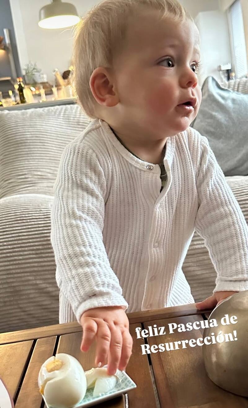 La periodista celebró Pascua.