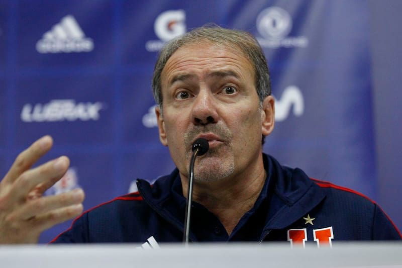 Santiago, 29 de abril 2019
Sergio Vargas aborda el proyecto deportivo que se implantara en Universidad de Chile.
Dragomir Yankovic/Photosport