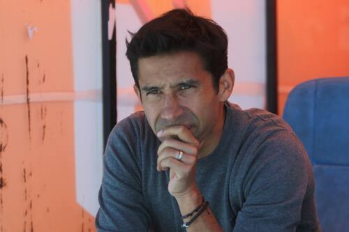 , entrenador de la Universidad Católica. Foto: Agencia Aton.