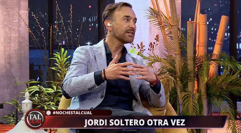 Jordi Castell reveló que nuevamente se encuentra soltero.