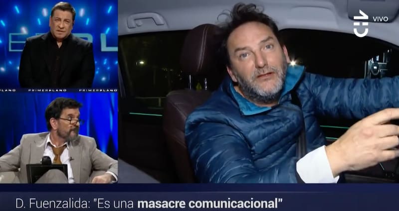 El animador se fue en picada contra Rosario Bravo.