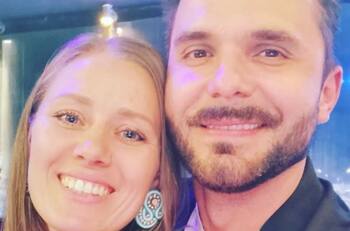 "Con la mejor alma del universo": Álvaro Ballero celebró sus 40 años con una romántica cita con su esposa rusa, Ludmila Ksenofontova