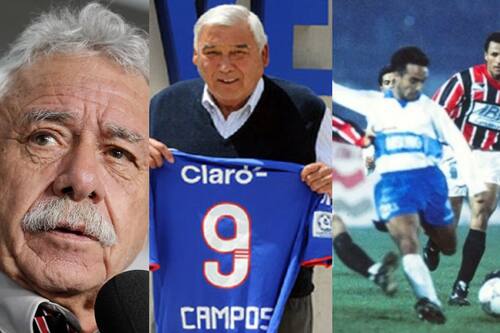 Carlos Cazely, Carlos Campos y Rodrigo Barrera