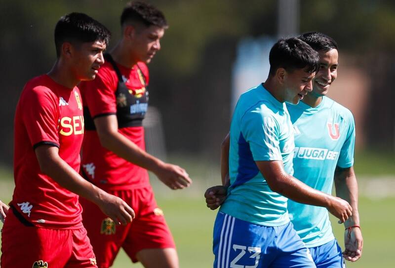 Los azules se enfrentaron ante Unión Española en un amistoso.