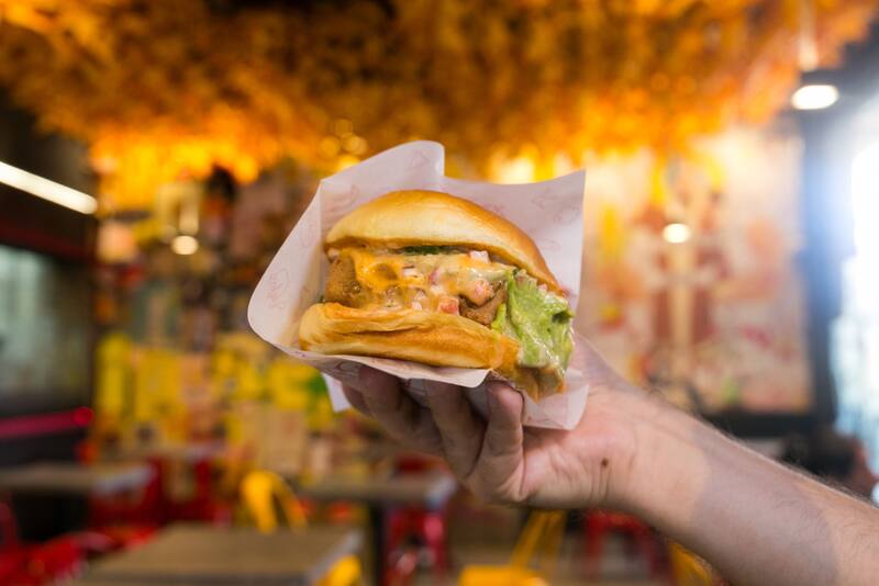 Chicken Love You es un local de sándwiches de pollo frito.