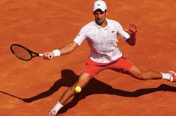 Djokovic derrotó a Krajinovic y se instaló en cuartos de final del Masters de Roma