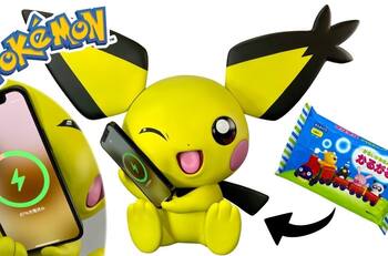 ¡Impresionante! Aficionado creó escultura de Pichu que puede cargar tu iPhone con sus mejillas
