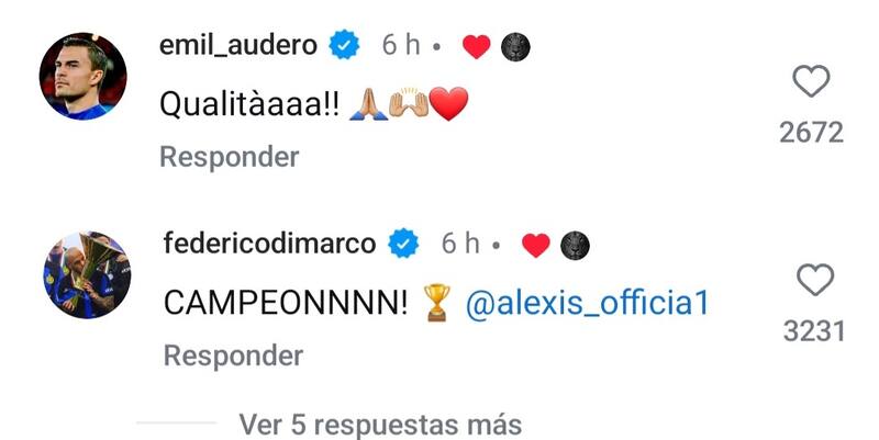 El Niño se llevó el cariño de sus ex compañeros en el cuadro italiano.