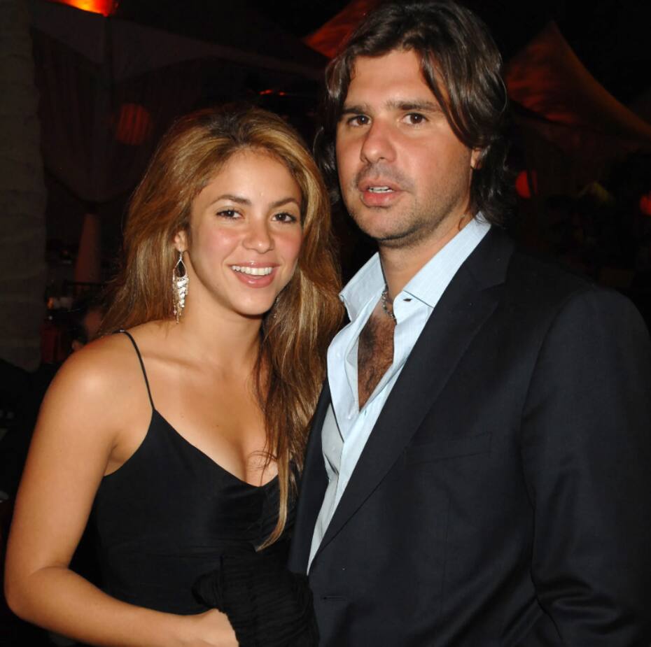 Shakria y Antonio de la Rúa se comprometieron en 2006.