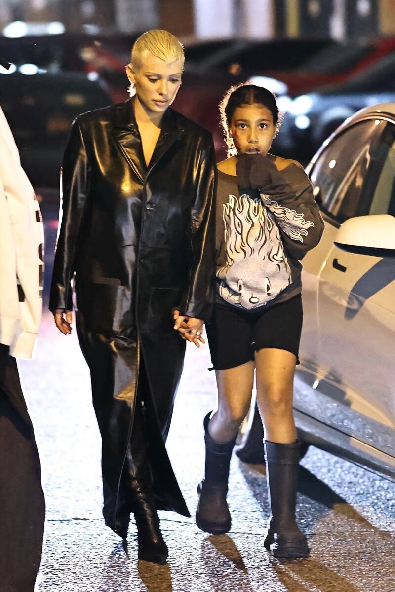 Bianca Censori y North West tiene una estrecha relación.