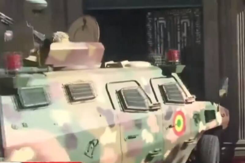 Intento de golpe de Estado en el país vecino.