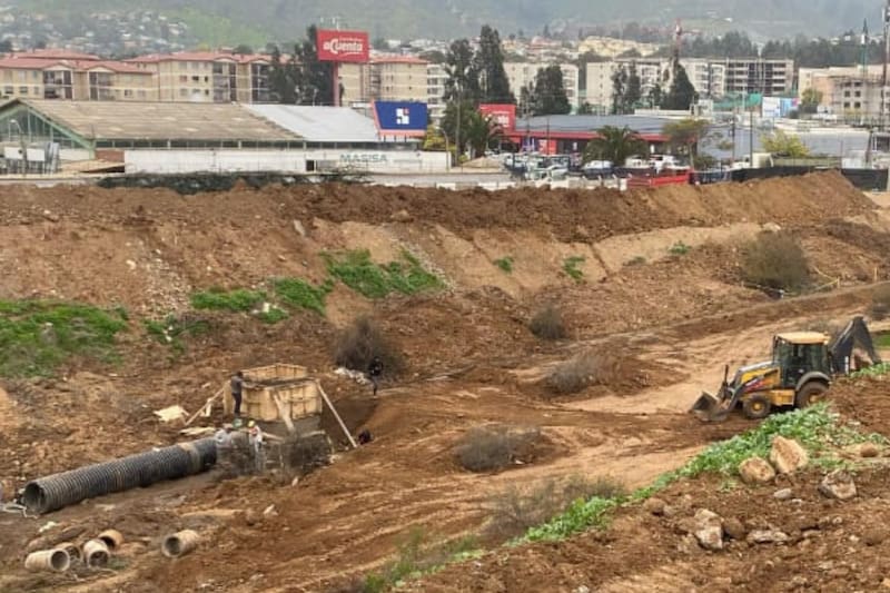 El proyecto no contaba con la autorización del MOP.