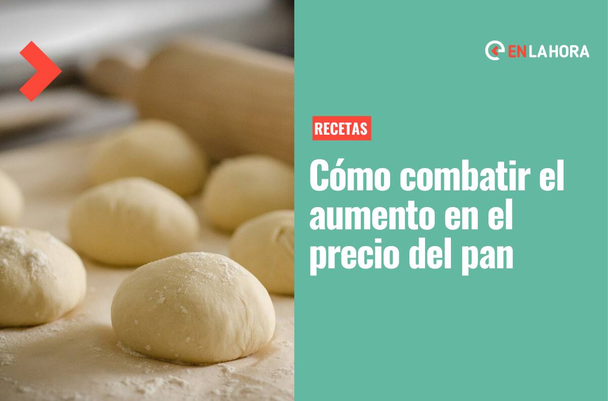 Precio del pan superará los $2.000: Revisa aquí recetas para preparlo con tus propias manos
