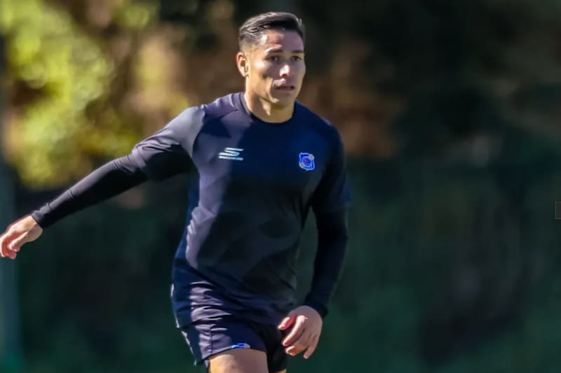 El defensor en Everton de Viña del Mar. Foto: @evertonvina