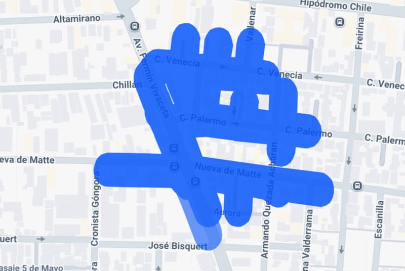 La medida afectará a al menos cinco calles del sector. Foto: Enel.