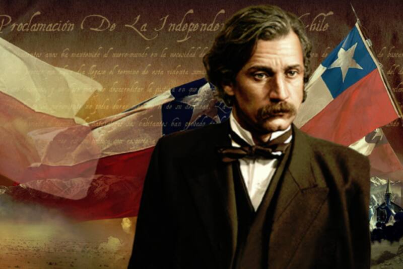 Nicolás Brown como José Manuel Balmaceda en "Héroes".