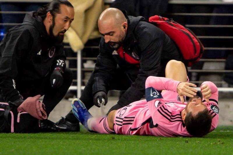 Los fanáticos de Lionel Messi pasaron un tremendo susto en Nashville. Foto: USA Today.