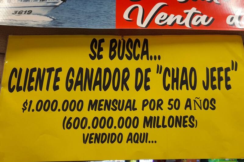 El ganador tiene hasta este 14 de marzo para cobrar el millonario premio. Créditos: @Gloriaparedes.