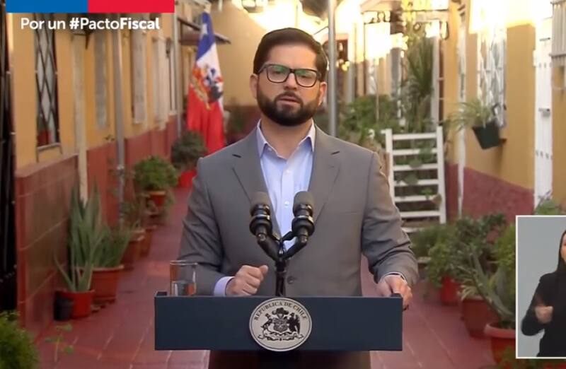 El mandatario presentó los lineamientos del nuevo pacto fiscal.