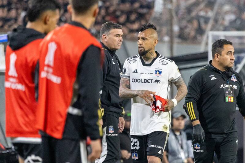 declaró fiel a su estilo: le dio con todo a los jugadores de River Plate, tras el empate en el Monumental. Foto: Felipe Escobedo.