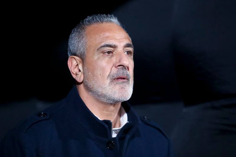 El presidente del fútbol chileno, durante el partido de la Selección ante Argentina. Foto: Agencia Aton.