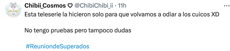 La teleserie dejó diversas reacciones.