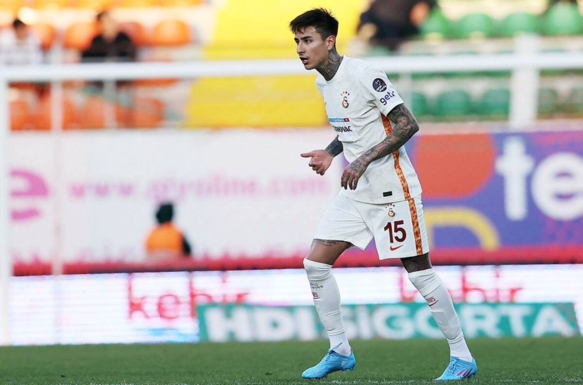 Erick Pulgar debutó con la camiseta del Galatasaray en estrecho empate ante Alanyaspor