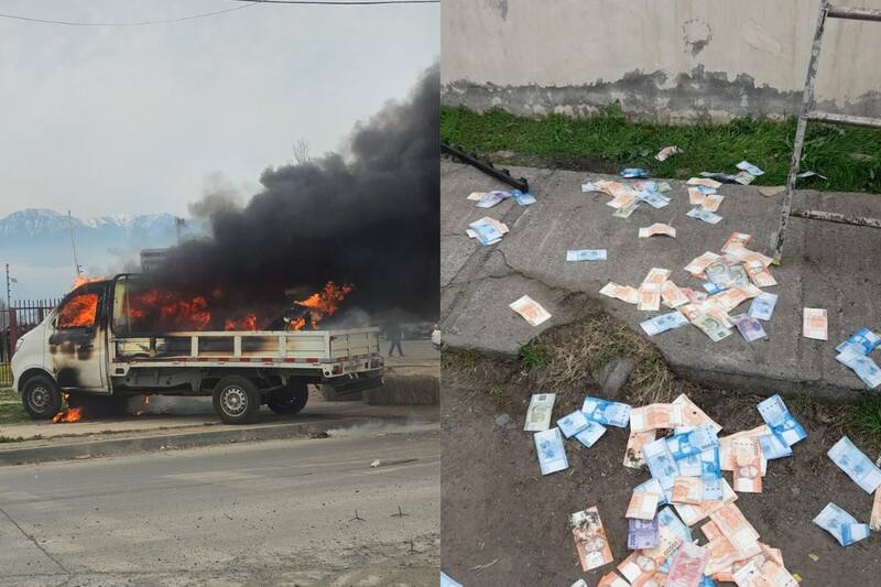 Revisa las postales que dejó el violento atraco.