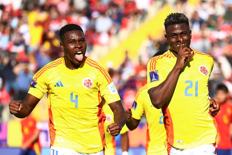 Colombia clasifica a semifinales del Mundial Sub 20 tras vencer a España . Foto: Aton.