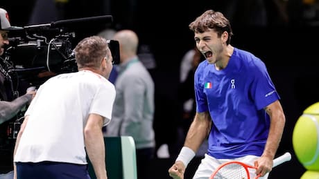 Zizou Bergs se quedó con las ganas: Italia se impuso ante Bélgica y espera rival en la final de la Copa Davis