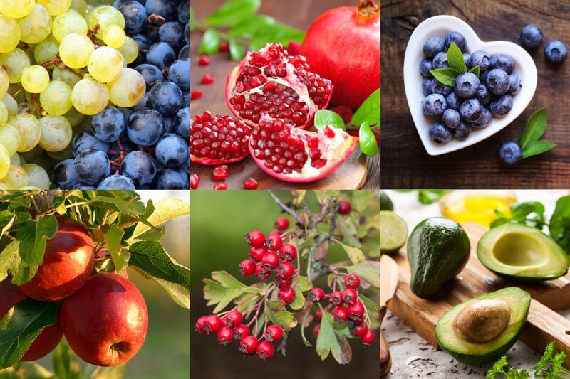 Este es el detalle de las frutas y porciones.