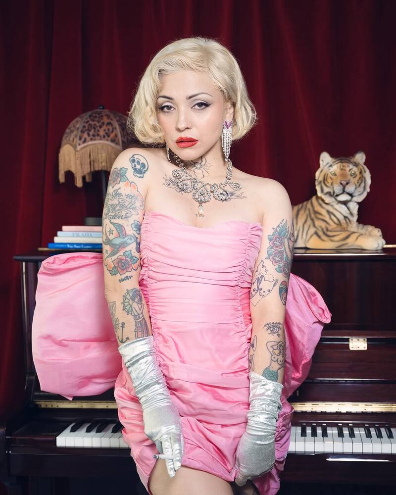 Una de las imagenes que publicó en su Instagram.