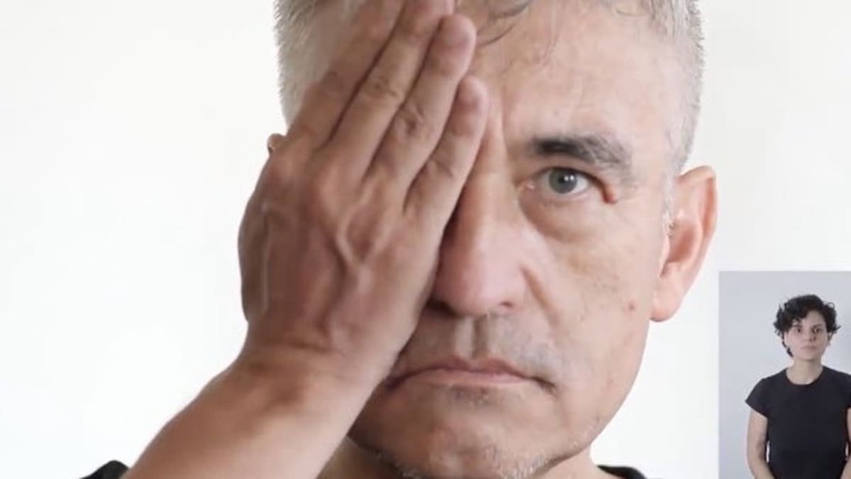 Jorge González emocionó con su mensaje llamando a votar Apruebo en la franja electoral