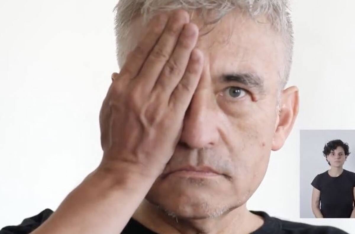 Jorge González emocionó con su mensaje llamando a votar Apruebo en la franja electoral