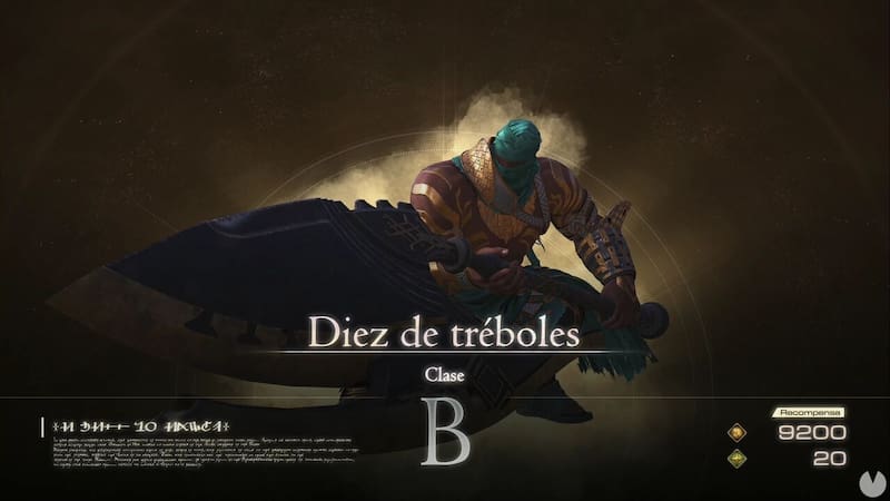 Diez de tréboles. Créditos: Square Enix.