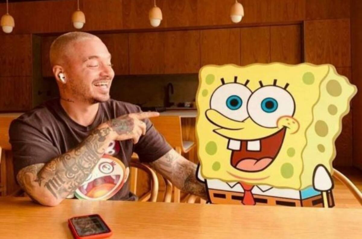 J Balvin se une a "Bob Esponja" para una inédita colaboración