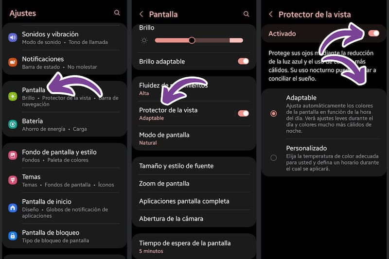 Sigue estos pasos para activar la función.
